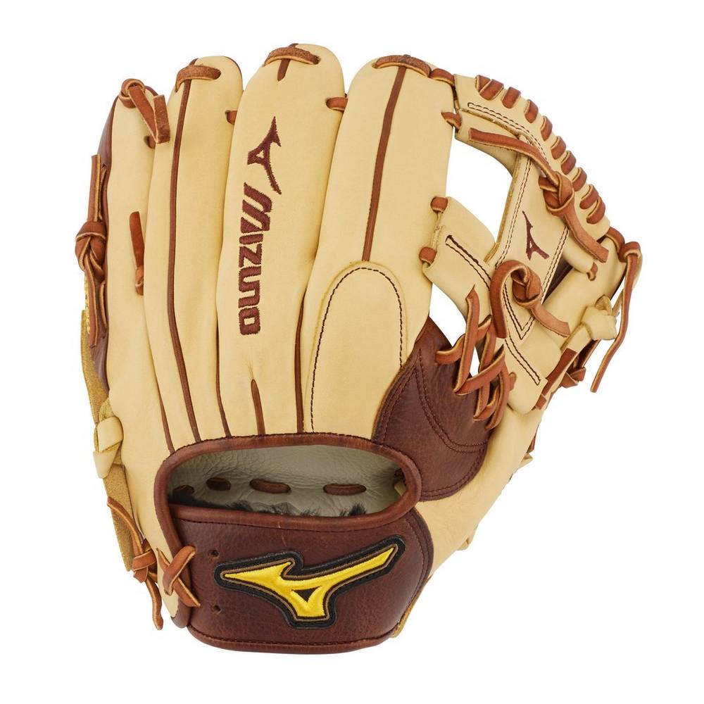 Mens Mizuno Classic Pro Soft Infield 11.25" Baseball Gloves Khaki Philippines (HKYGLJ253)